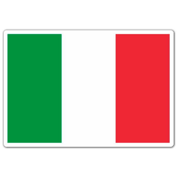 Adesivi per Auto e Moto: Bandiera d