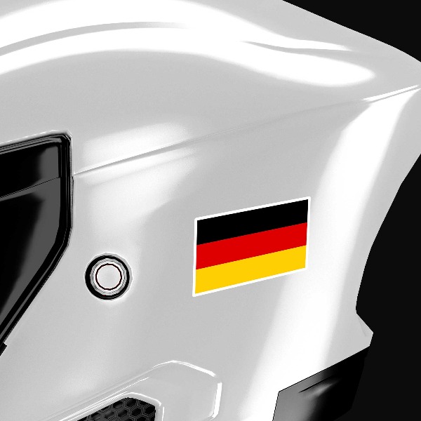 Adesivi per Auto e Moto: Bandiera Germania