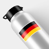 Adesivi per Auto e Moto: Bandiera Germania 6