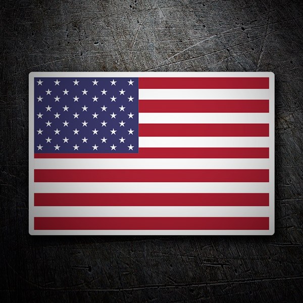 Adesivi per Auto e Moto: Bandiera USA