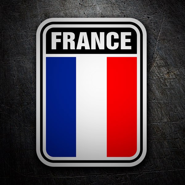 Adesivi per Auto e Moto: France 1