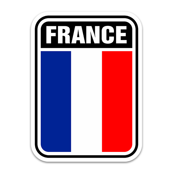 Adesivi per Auto e Moto: France 0