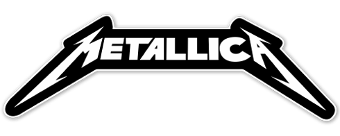 Adesivi per Auto e Moto: Metallica heavy metal