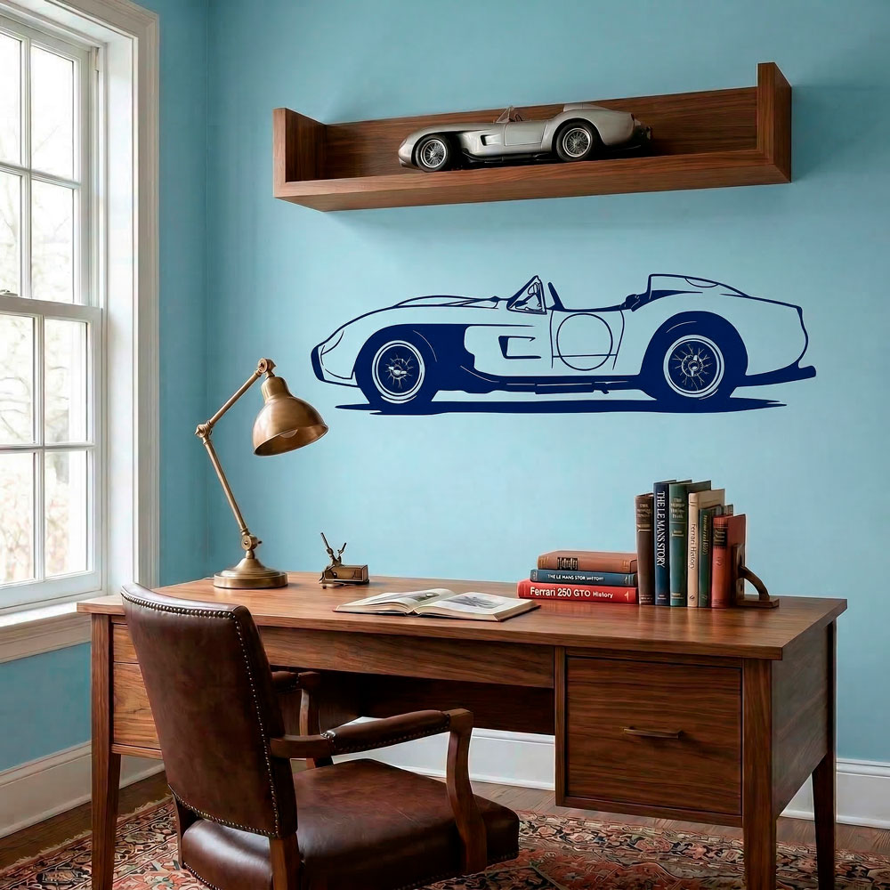 Adesivi Murali: Ferrari Testa Rossa 1957