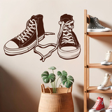 Adesivi Murali: Scarpe Converse 2