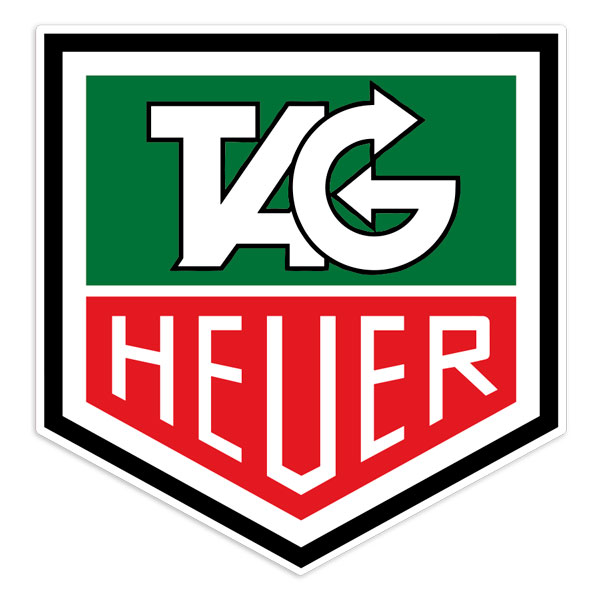 Adesivi per Auto e Moto: Emblema TAG Heuer Racing