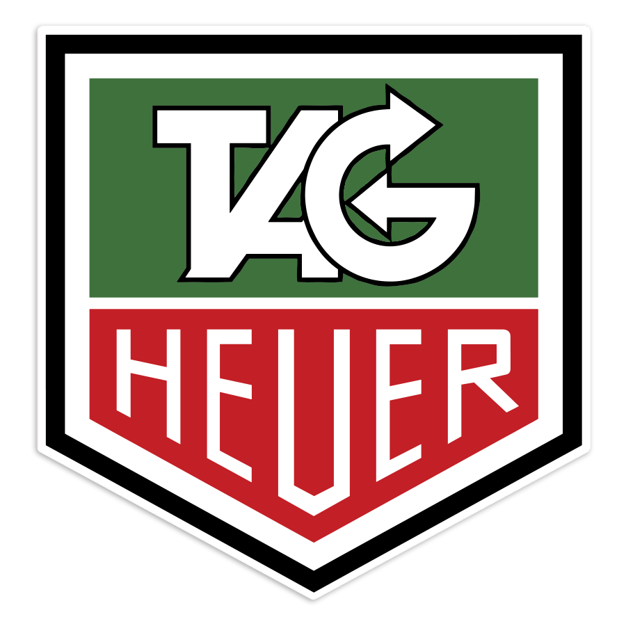 Adesivi per Auto e Moto: Emblema TAG Heuer Racing