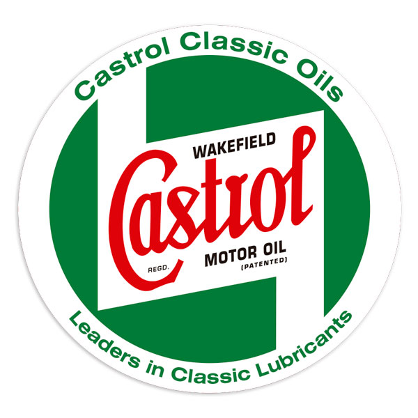 Adesivi per Auto e Moto: Logo Classico Castrol