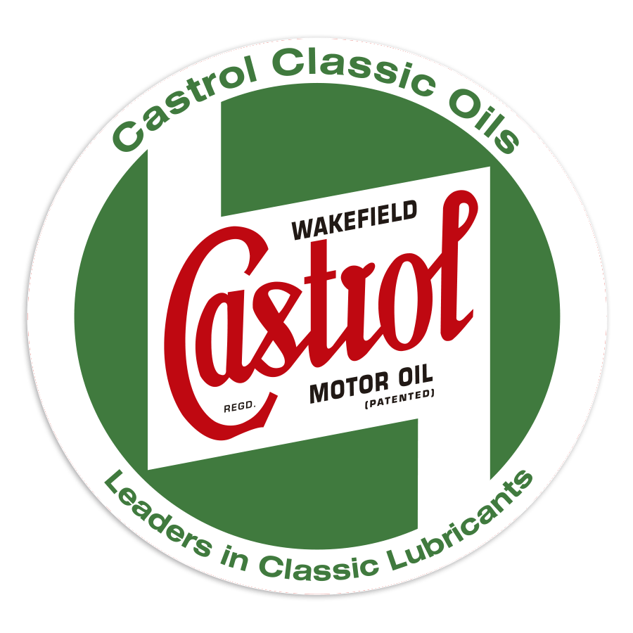 Adesivi per Auto e Moto: Logo Classico Castrol