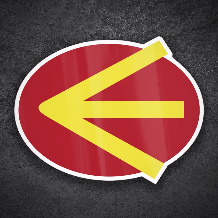 Adesivi per Auto e Moto: Logo Vintage Energie