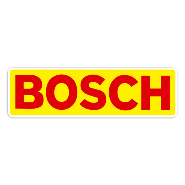 Adesivi per Auto e Moto: Logo Classico Bosch