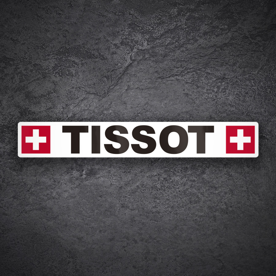 Adesivi per Auto e Moto: Emblema Tissot Racing