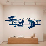 Adesivi Murali: Savannah orizzonte 13