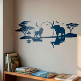 Adesivi Murali: Savannah orizzonte 3