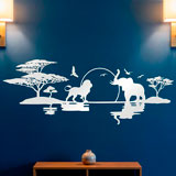 Adesivi Murali: Savannah orizzonte 10