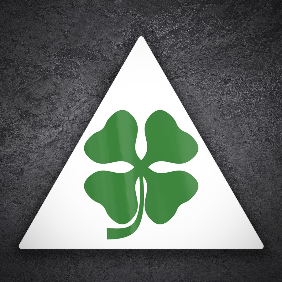 Adesivi per Auto e Moto: Emblema Quadrifoglio Alfa Romeo