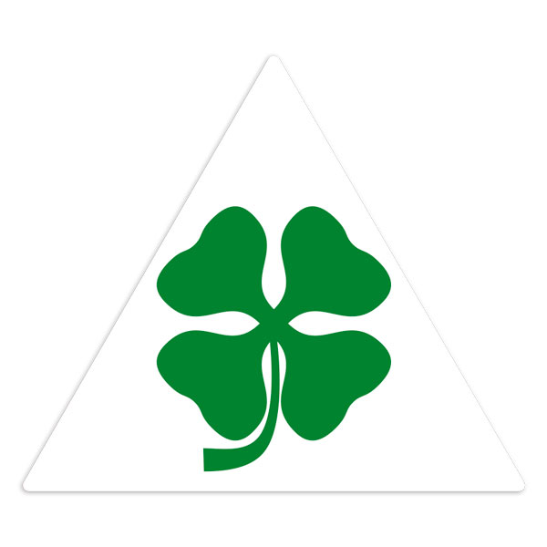 Adesivi per Auto e Moto: Emblema Quadrifoglio Alfa Romeo