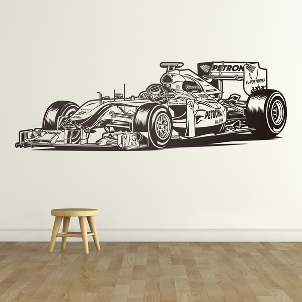 Adesivi Murali: Auto di Formula 1 0