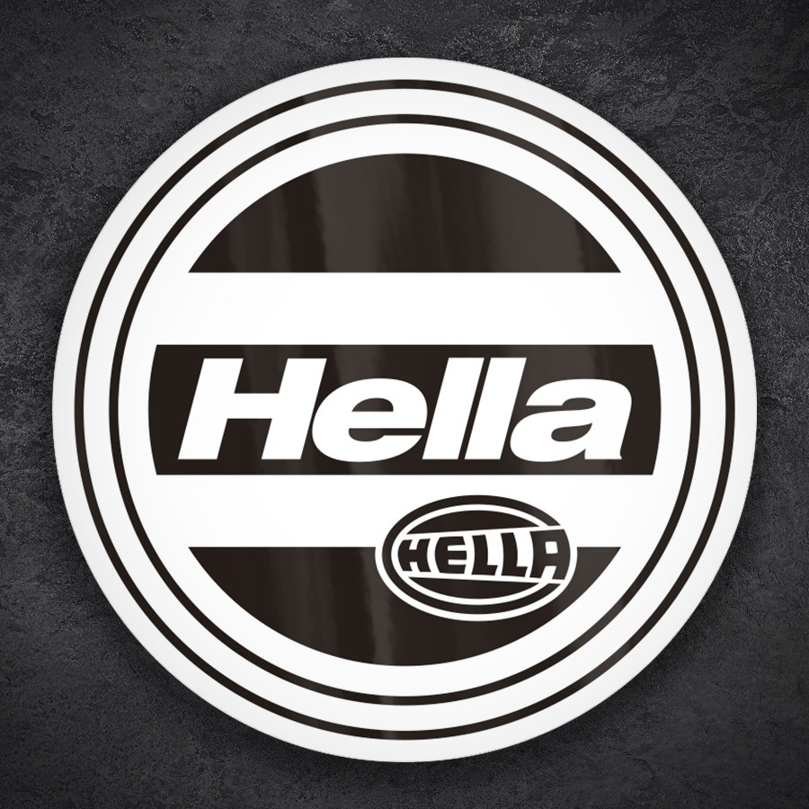 Adesivi per Auto e Moto: Hella per Coprifari