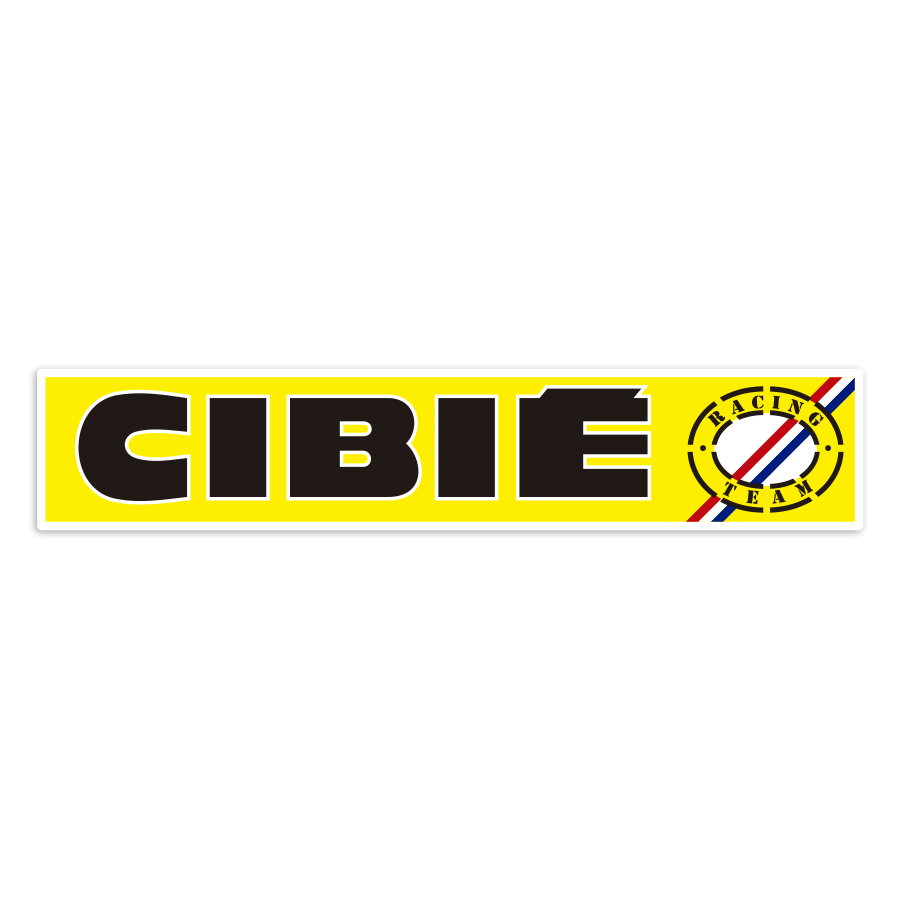 Adesivi per Auto e Moto: Logo Cibi&eacute; Racing Team