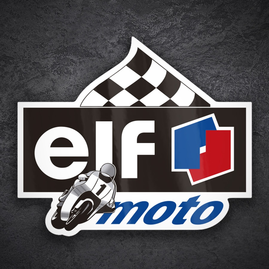 Adesivi per Auto e Moto: Elf Moto Competizione