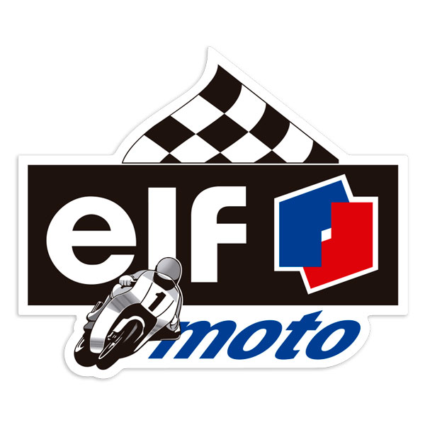 Adesivi per Auto e Moto: Elf Moto Competizione