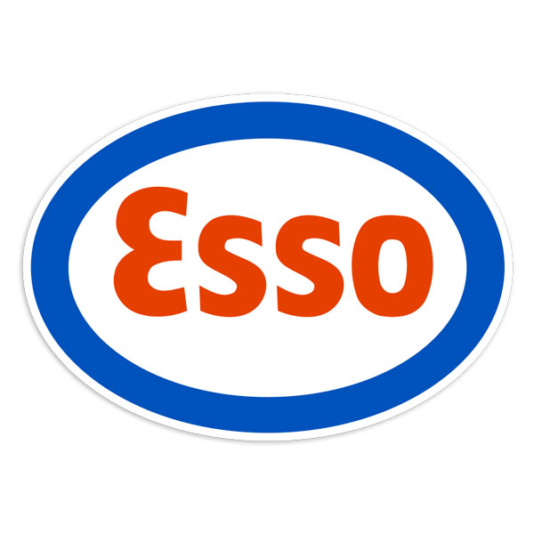 Adesivi per Auto e Moto: Esso Classico