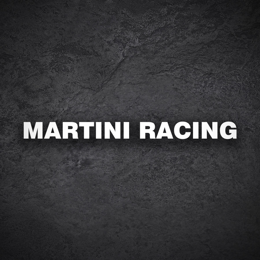 Adesivi per Auto e Moto: Scritta Martini Racing