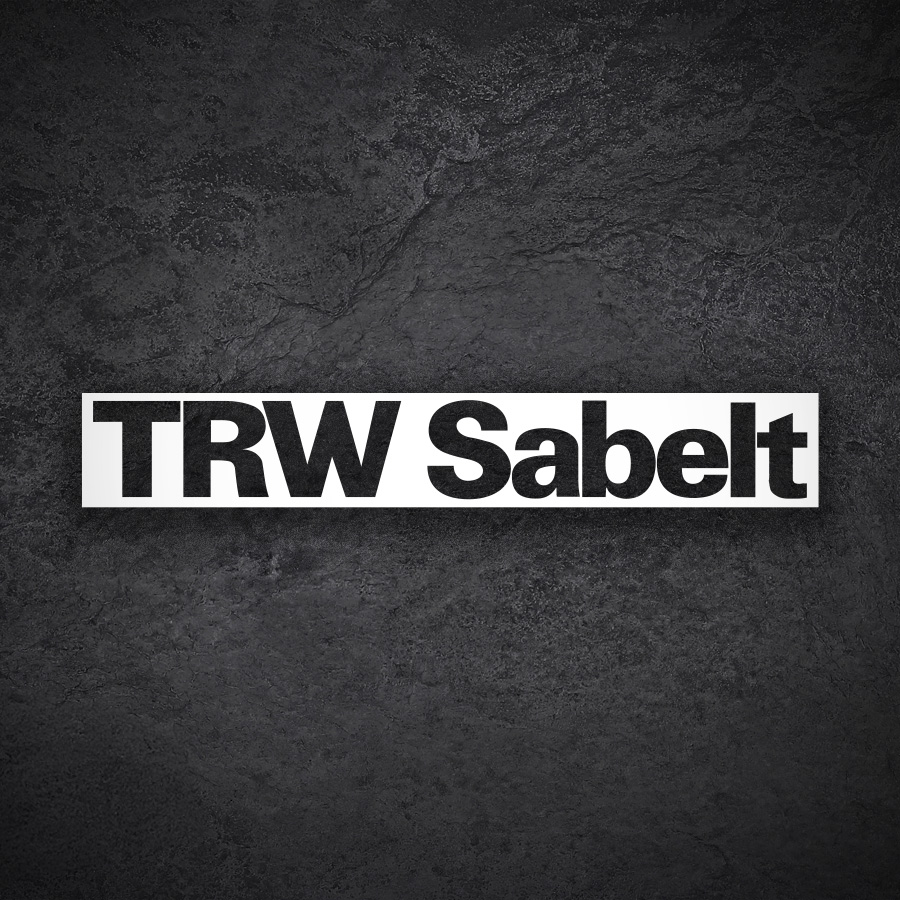 Adesivi per Auto e Moto: Logo TRW Sabelt