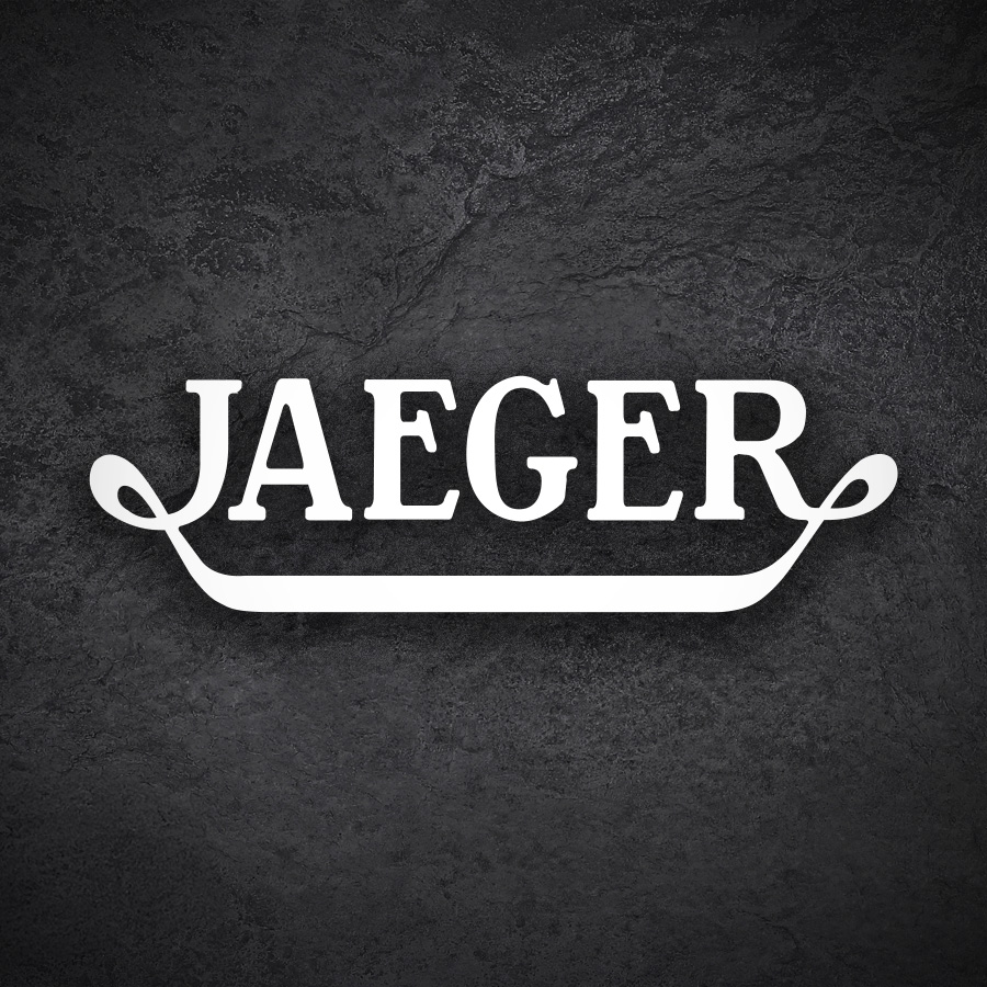 Adesivi per Auto e Moto: Logo Jaeger Classico