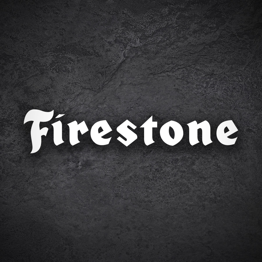 Adesivi per Auto e Moto: Logo Firestone Vintage