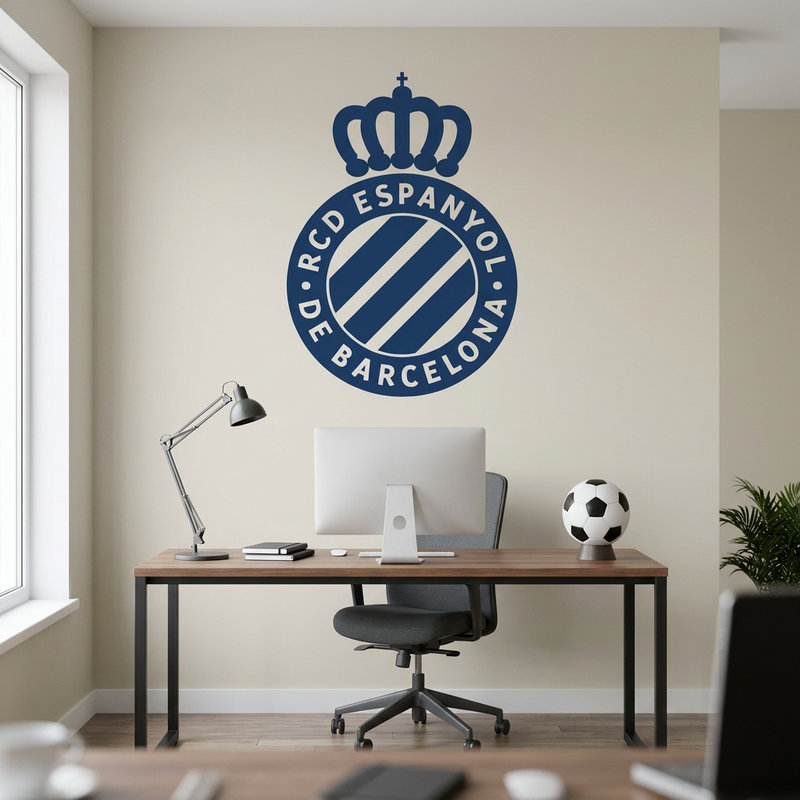 Adesivi Murali: Emblema Espanyol de Barcelona