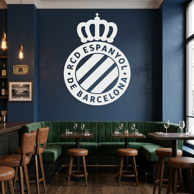 Adesivi Murali: Emblema Espanyol de Barcelona