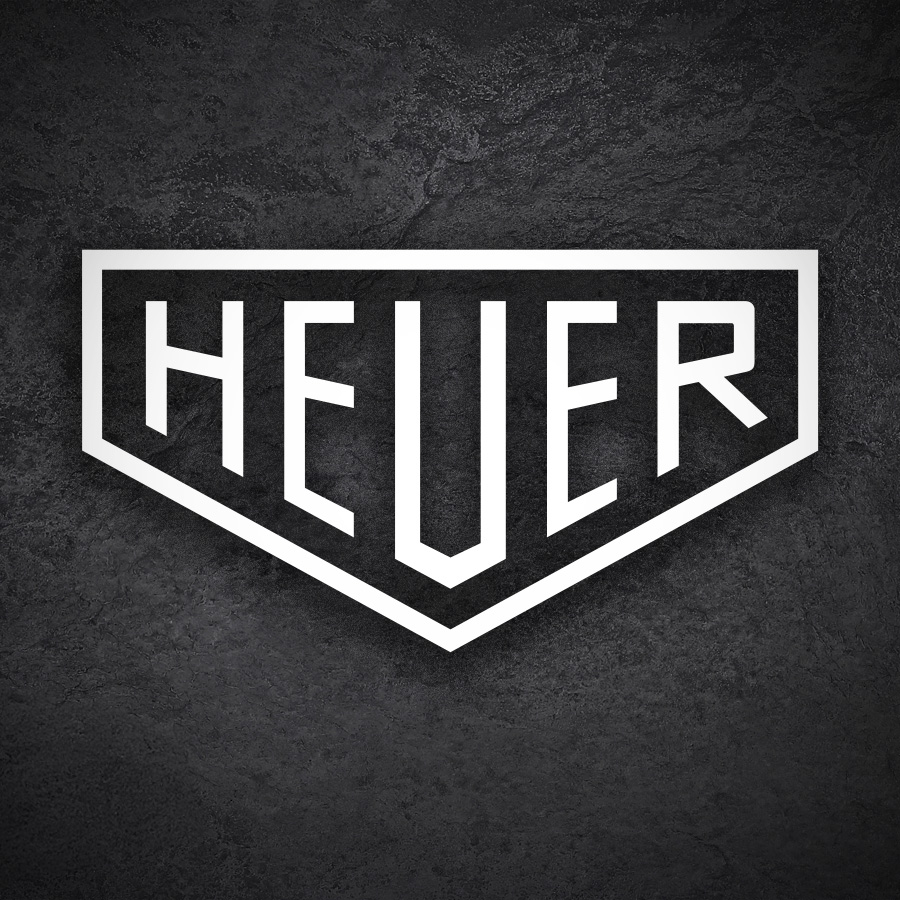 Adesivi per Auto e Moto: Logo Heuer Vintage
