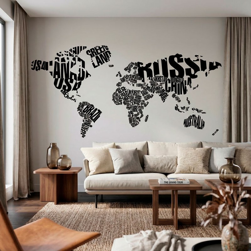 Mappamondo tipografico 6