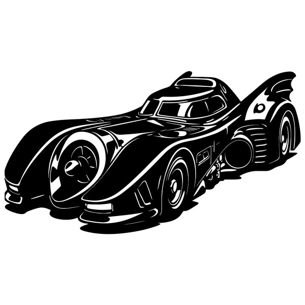 Adesivi Murali: Batmobile