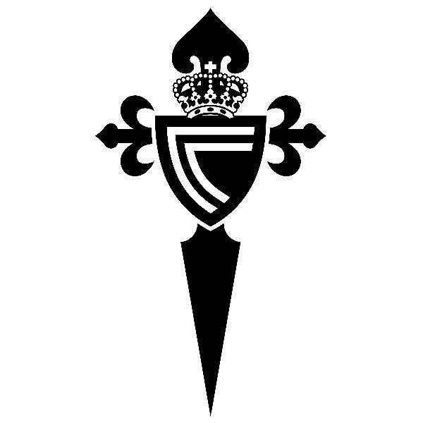 Adesivo Murale Emblema Real Club Celta de Vigo.