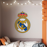 Adesivi Murali: Emblema Real Madrid colore 3
