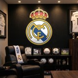 Adesivi Murali: Emblema Real Madrid colore 9