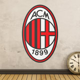 Adesivi Murali: Stemma AC Milan 3