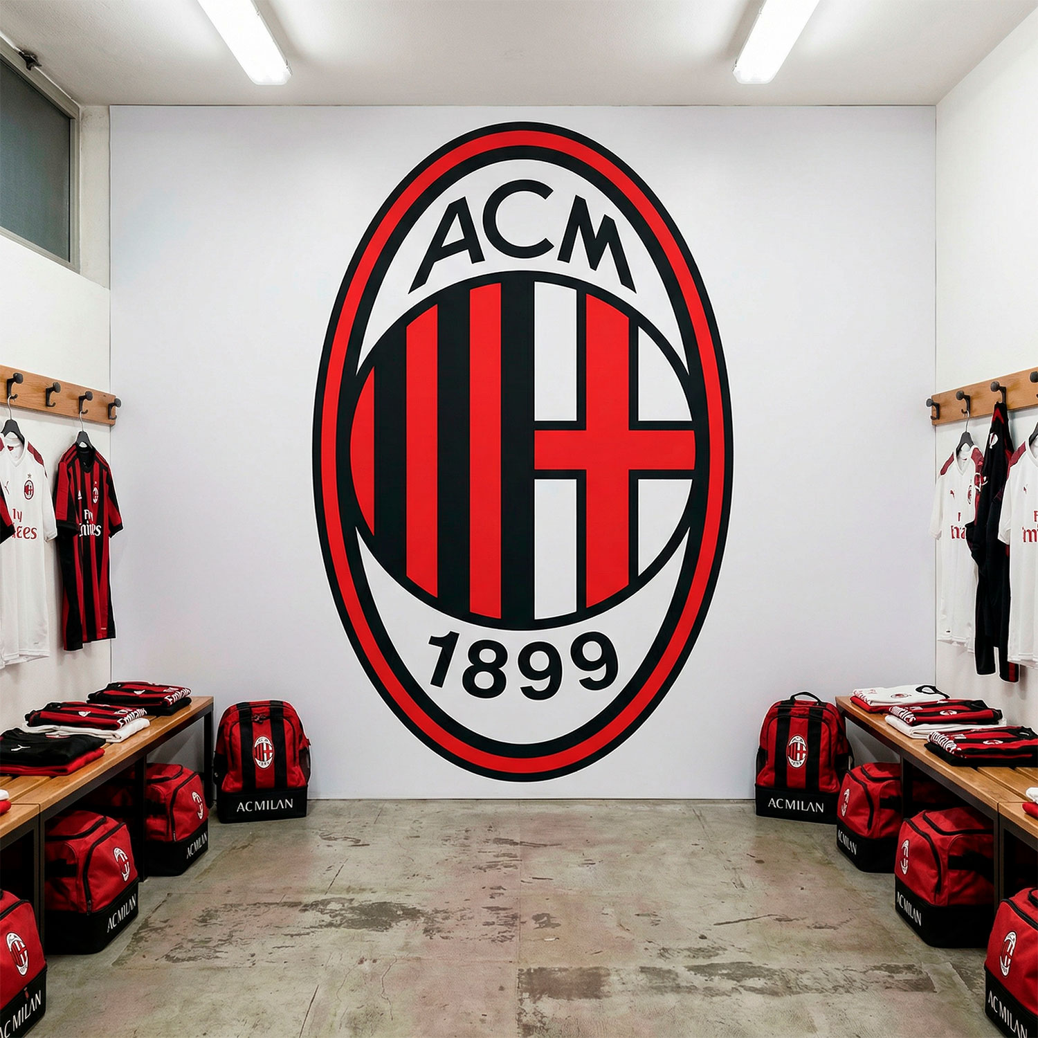 Adesivi Murali: Stemma AC Milan