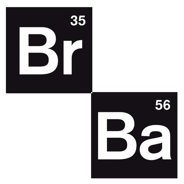 Adesivi Murali: Logo Breaking Bad 2