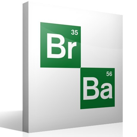 Adesivi Murali: Logo Breaking Bad 2