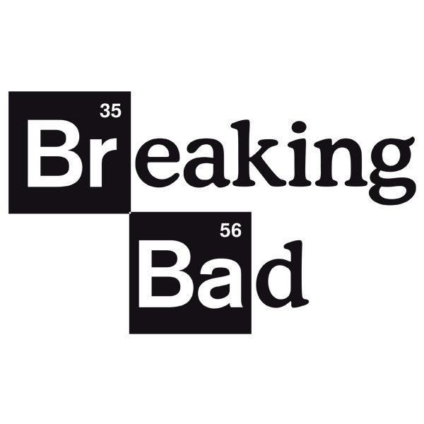 Adesivi Murali: Logo Breaking Bad 1