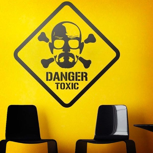 Adesivi Murali: Heisenberg Danger Toxic