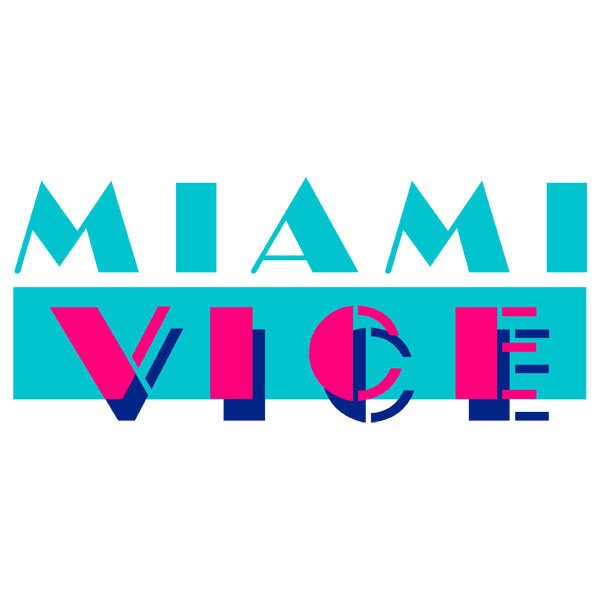 Adesivi Murali: Miami Vice