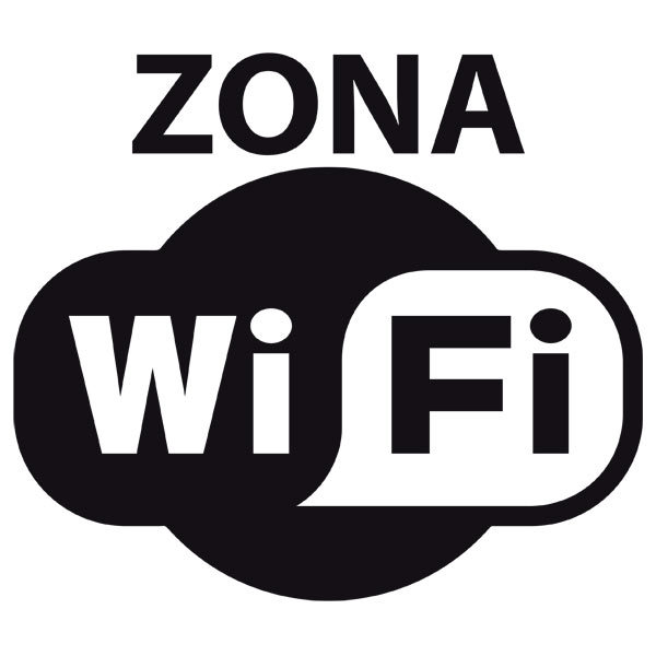 Adesivi Murali: Zona Wifi