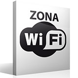 Adesivi Murali: Zona Wifi 2