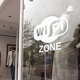 Adesivi Murali: Wifi Zone 3