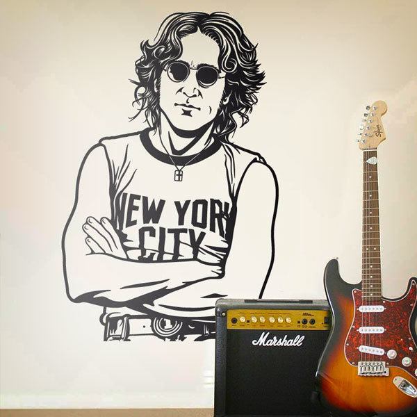 Adesivi Murali: John Lennon - New York City 0
